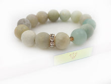 Load image into Gallery viewer, THE EMPRESS - Amazonite Faceted Round Beads Bracelet
